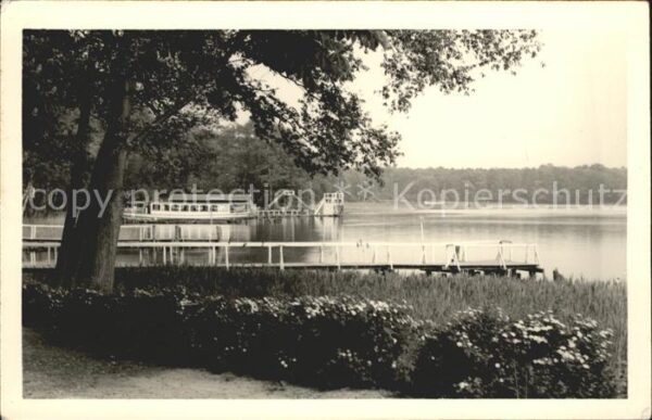Bad Saarow Bootsanlegestelle Scharmützelsee
