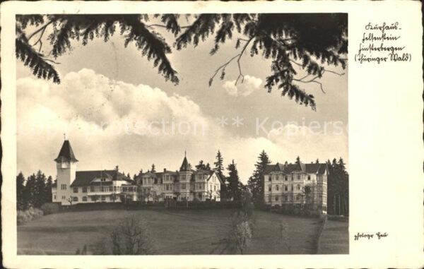 Finsterbergen Kurhaus Felsenstein Thüringer Wald