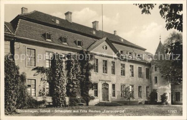 Stavenhagen Schloss Schauplatz aus Fritz Reuters Fr