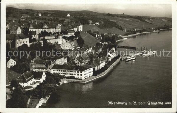 Meersburg Bodensee Fliegeraufnahme