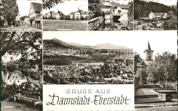 Eberstadt Darmstadt Heidelberger Strasse Krankenhaus Modau