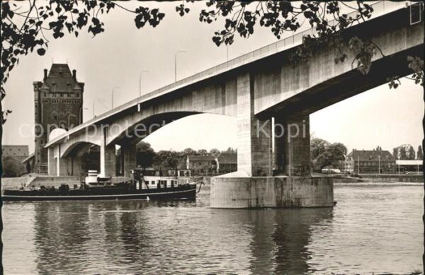 Worms Rhein Nibelungenbrücke