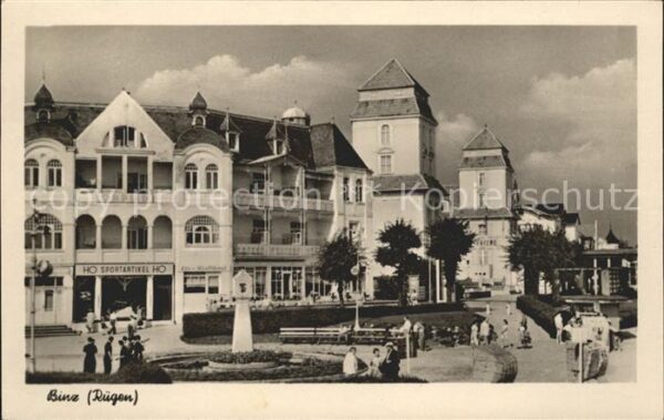 Binz Ruegen Strandpromenade Ladengeschäft Hotel Res