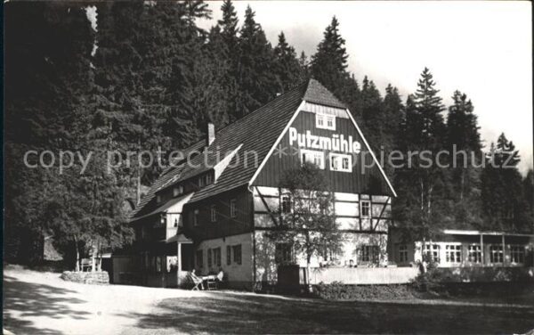Oberpoebel Gaststätte Fremdenhof Putzmühle