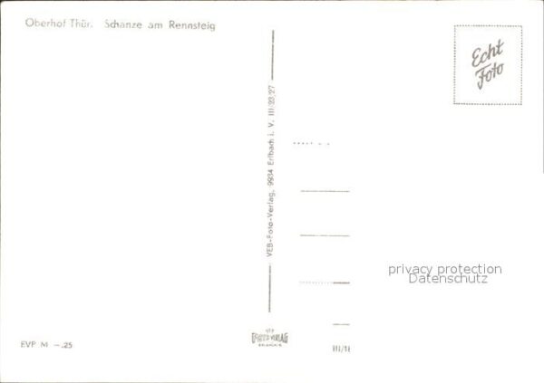 Oberhof Thueringen Schanze am Rennsteig Skispringen Winter – Bild 2