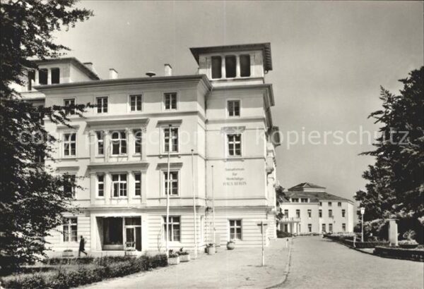 Heiligendamm Ostseebad Sanatorium für Werktätige Haus Berlin