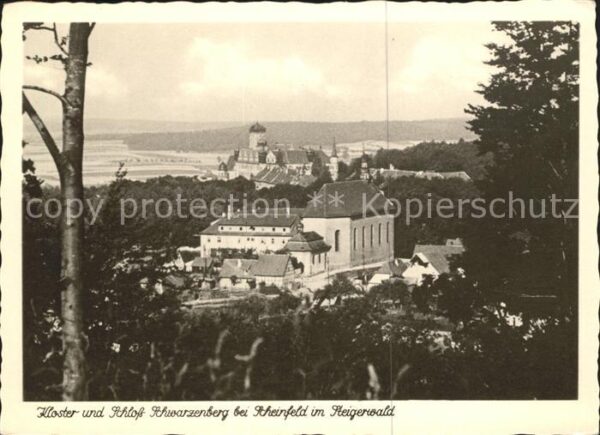 Schwarzenberg Scheinfeld Kloster und Schloss Steigerwald
