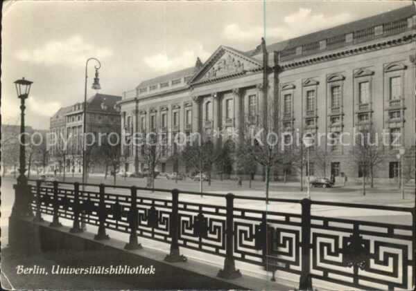 Berlin Universitätsbibliothek