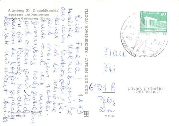 Altenberg Dippoldiswalde Bergbaude und Aussichtsturm Geisingberg – Bild 2