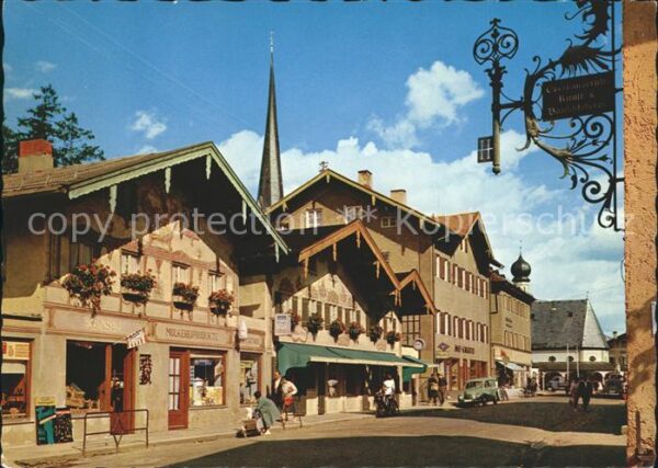 Prien Chiemsee Ortsstrasse Gasthaus Ladengeschäft