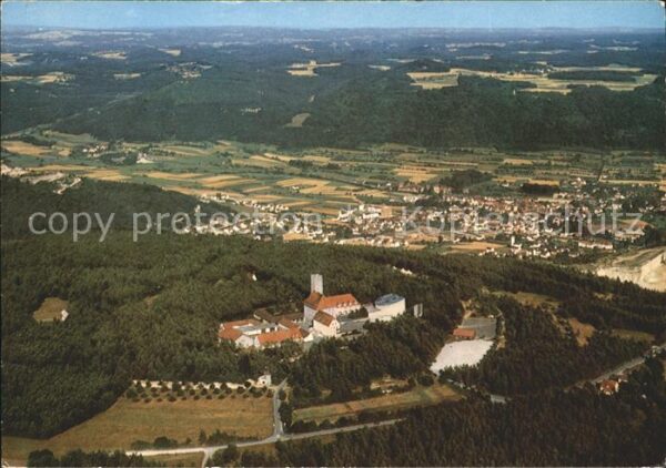 Ebermannstadt Jugendhaus Burg Feuerstein Fliegeraufna