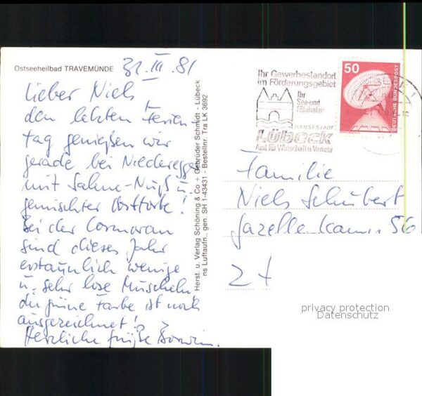 Travemuende Ostseebad Ostseeheilbad Hafen Segelschiff Flieger – Bild 2