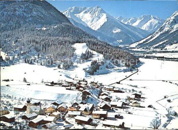 Stanzach Tirol Wintersportplatz Lichtspitze Lechtaler