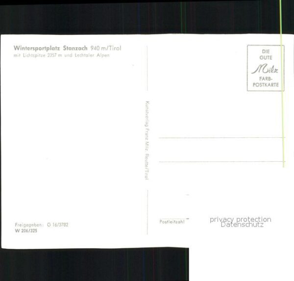Stanzach Tirol Wintersportplatz Lichtspitze Lechtaler – Bild 2