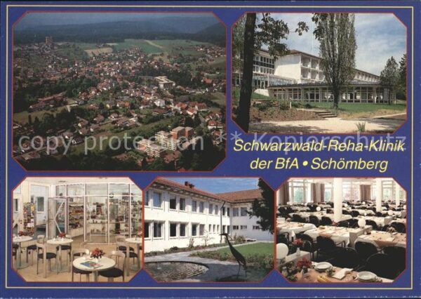 Schoemberg Schwarzwald Schwarzwald Reha Klinik der Bfa Flieger
