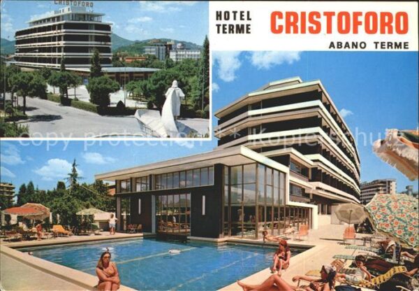 Abano Terme Hotel Terme Cristoforo Swimming Pool
