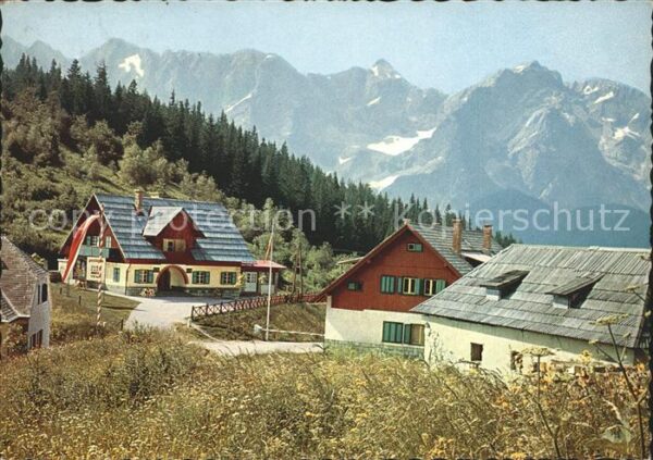 Eisenkappel-Vellach Gaststätte Seebergsattel Alpenpanorama