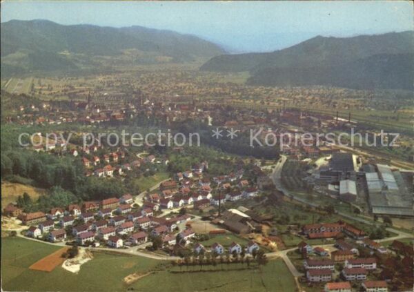 Gengenbach Fliegeraufnahme