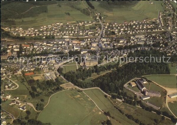 Bad Berleburg Kneipp Heilbad Fliegeraufnahme