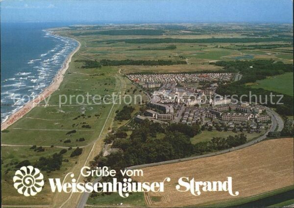 Weissenhaeuser Strand Ostseebad Hohwachter Bucht Fliegeraufna