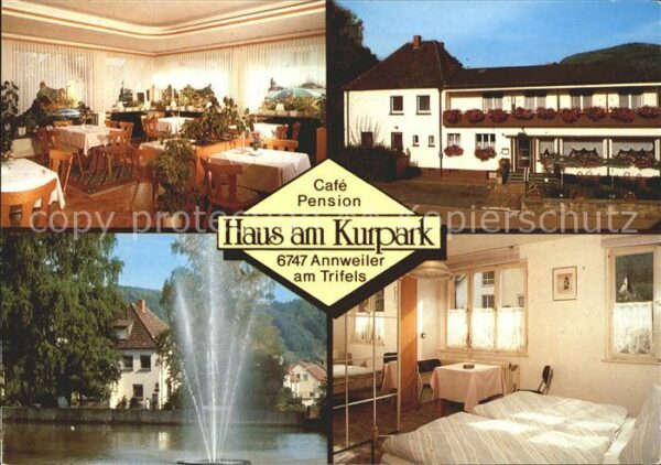 Annweiler Trifels Cafe Pension Haus am Kurpark