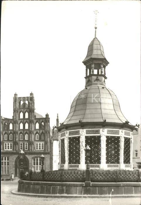 Wismar Mecklenburg Vorpommern Wasserkunst erbaut 1600 Kulturdenkmal
