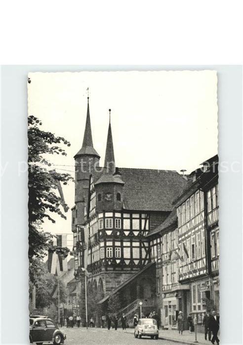 Duderstadt Rathaus mit Mariensäule