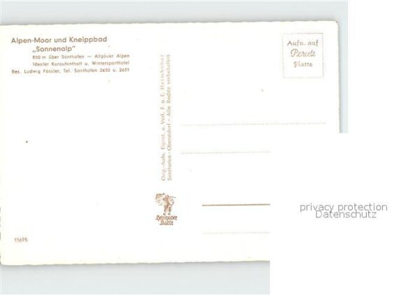Sonthofen Oberallgaeu Alpen Moorbad Kneippbad Sonnenalp Allgä – Bild 2