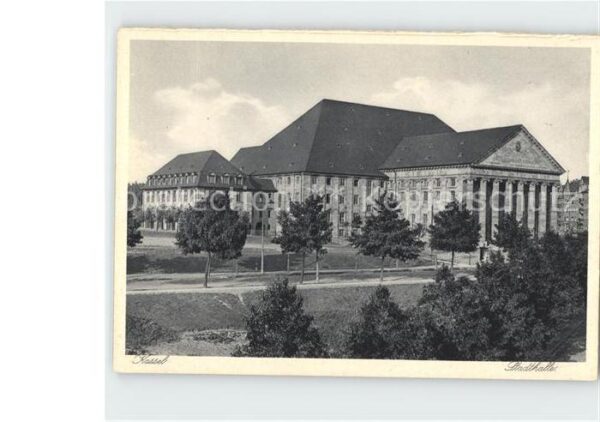 Kassel Stadthalle Kupfertiefdruck