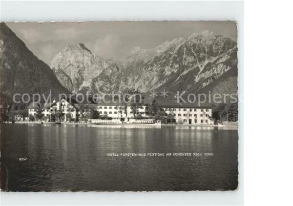Pertisau Achensee Hotel Fürstenhaus Dampfer Alpenblick
