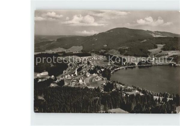 Titisee Schwarzwald Fliegeraufnahme