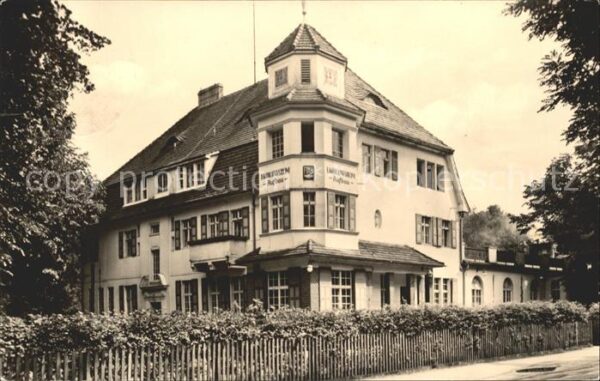 Templin FDGB Erholungsheim Aufbau