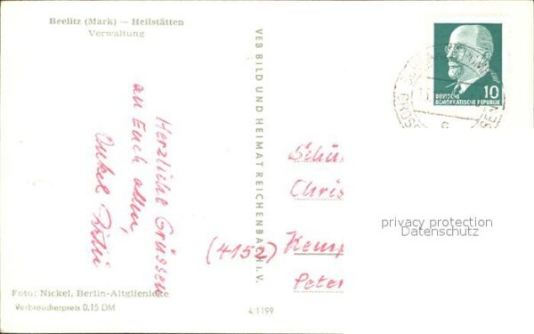 Beelitz Mark Heilstätten Verwaltung – Bild 2