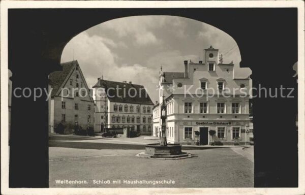 Weissenhorn Schloss Haushaltungsschule