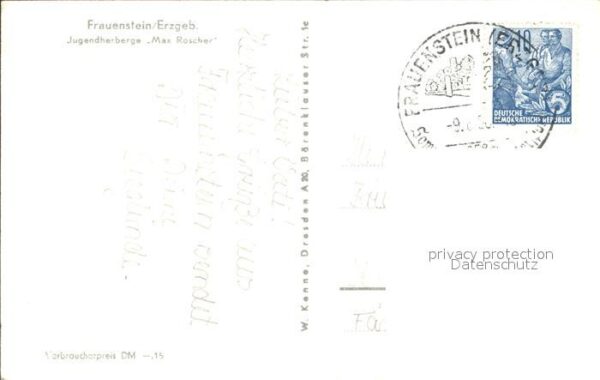 Frauenstein Sachsen Jugendherberge Max Roscher – Bild 2