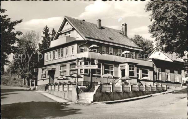 St Andreasberg Harz Hotel Tannhäuser