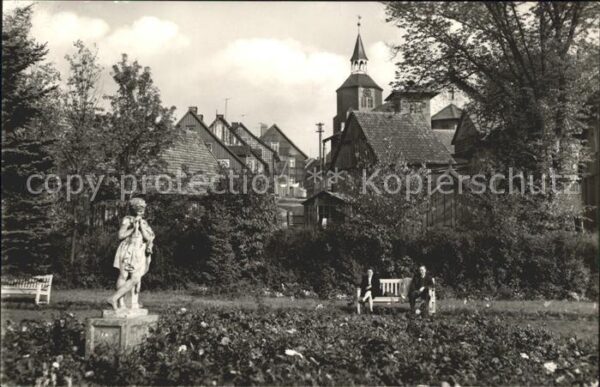Benneckenstein Flötenspieler Kurpark