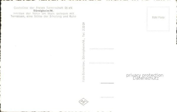 Doernigheim Gaststätte Freien Turnerschaft 06 eV – Bild 2