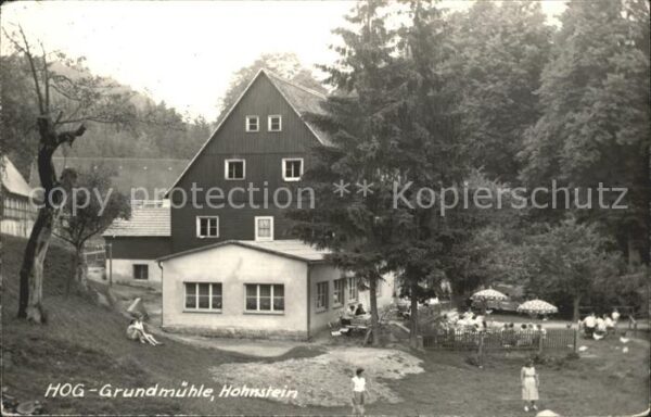Hohnstein Saechsische Schweiz HOG Grundmühle