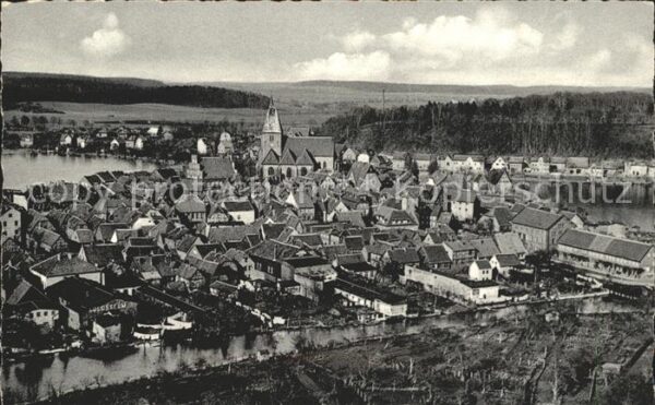 Moelln Lauenburg Ortsansicht