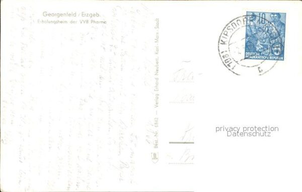 Georgenfeld Erholungsheim VVB Pharme – Bild 2