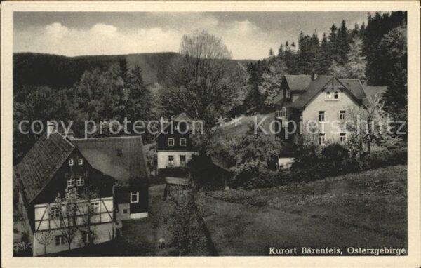 Baerenfels Erzgebirge Teilansicht