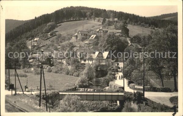 Meuselbach-Schwarzmuehle Teilansicht Brücke