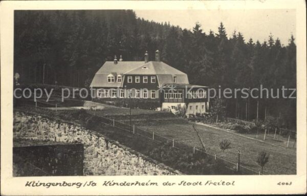 Klingenberg Sachsen Kinderheim Stadt Freital