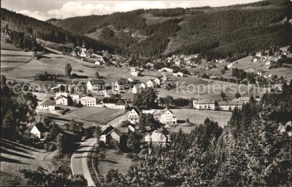 Warmensteinach vom Höllfelsen