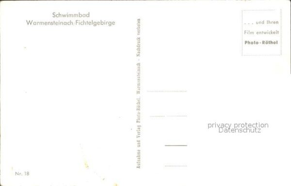 Warmensteinach Schwimmbad – Bild 2