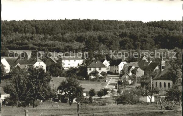 Hesselbach Odenwald Ortsansicht