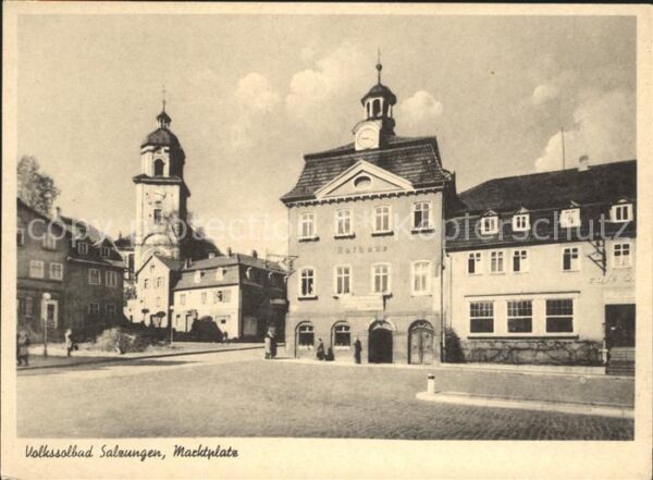 Bad Salzungen Marktplatz