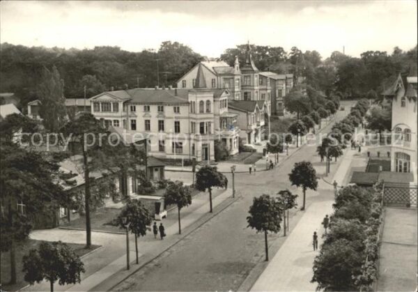 Zinnowitz Ostseebad Usedom Karl Marx Strasse