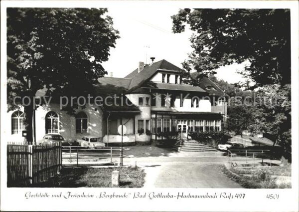 Hartmannsbach Gaststätte Ferienheim Bergbaude